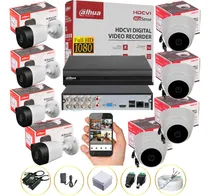 Comprar Cámaras De Seguridad Kit Cctv 1080p Dahua Dvr 8 Ch+8 Cámaras