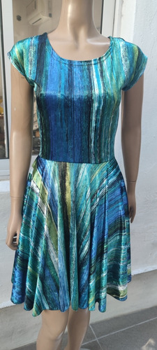 Imagen 2 de 10 de Vestido Pin Up Corto Plato Velvet