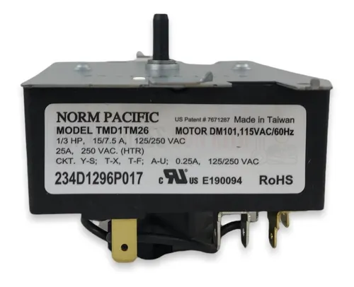 comprar Timer Reloj Programador Secadora Mabe Ge Easy 234d1296p017