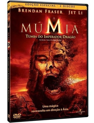 A Múmia - Tumba Do Imperador Dragão - Dvd Duplo - Jet Li