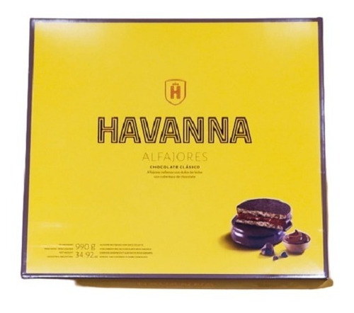 Havanna Alfajores Chocolate X 18 Unidades Havanna Almagro