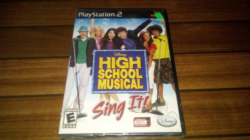 High School Musical Sing It Nuevo Sellado Playstation 2