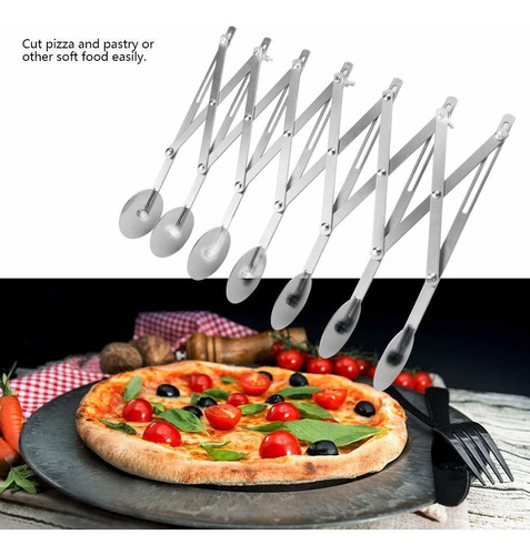Herramienta De Panadería Plegable De Acero Inoxidable Pizza