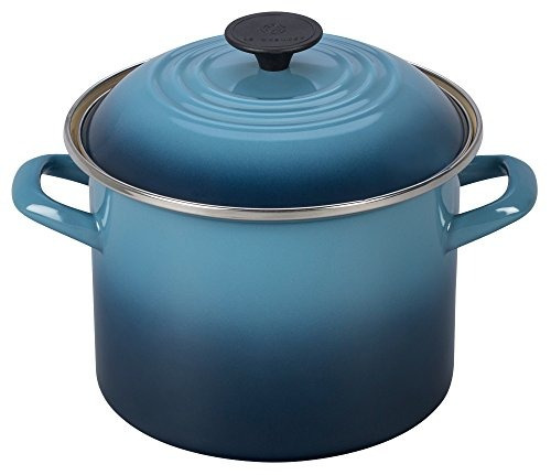 Le Creuset Enamel-on-steel Cubierta Para 6 Cuartos, Marina