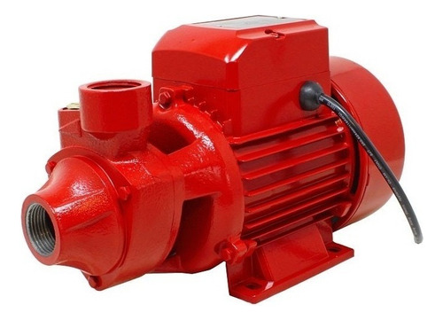 Bomba De Agua Eléctrica Periférica 1/2 Hp 372w 18m Altura Color Rojo Fase Eléctrica Monofásica Frecuencia 60 Hz