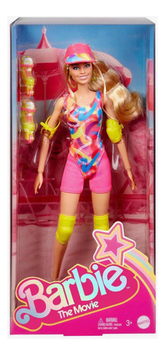 Barbie The Movie Muñeca En Patines Con Su Equipo De Patinaje