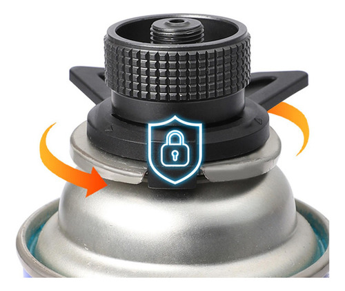 A 3 Adaptador De Horno De Camping Tipo De Tornillo De Latón