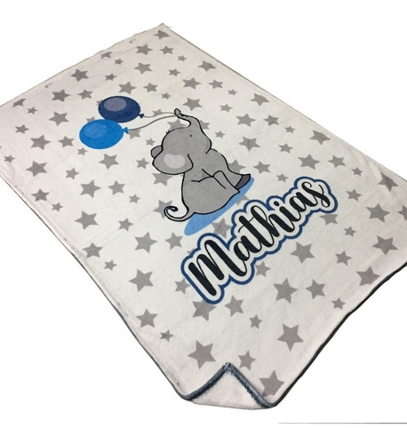 Cobija Personalizada Elefante Boy