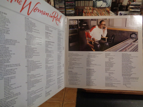 Stevie Wonder The Woman In Red Vinilo Uk Banda De Sonido