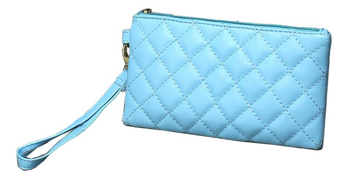 Zoonai Cartera Cuero Suave Con Cremallera Mujer, Tarjetero,