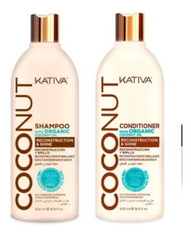 Imagen 1 de 1 de Kativa Shampoo + Acondicionador 