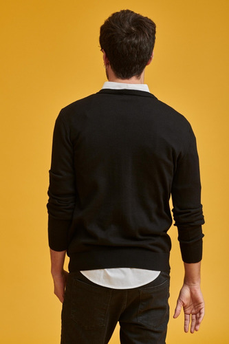 Imagen 4 de 9 de Sweater Hombre Basico Penguin Cotton Crew