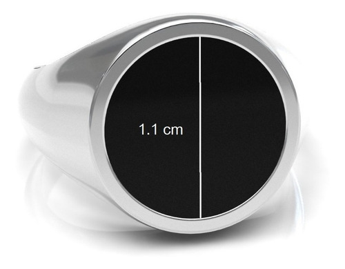 Imagen 2 de 10 de Anillo De Plata Ley 925 Para Hombre Con Piedra Agálea