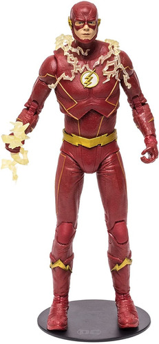 The Flash Tv Traje Rojo Justice League Dc Mcfarlane Toys