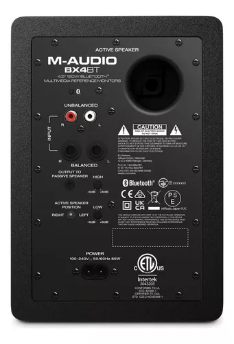 M-Audio BX3 - Monitores de estudio de 3.5 pulgadas, altavoces de PC HD para  grabación y multimedia con software de producción de música, 120 W, par.