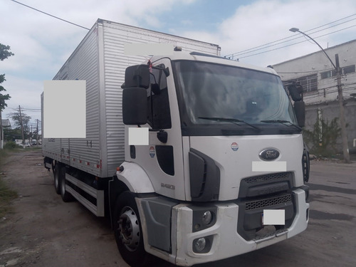 Imagem 3 de 14 de Ford Cargo 2423 Com Rampa 9m 6x2 Ano 2013