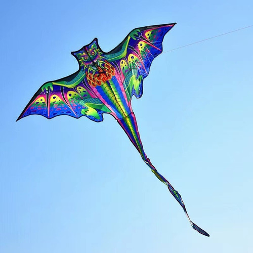Nuevo Pterodáctilo Cometa 160 Cm Rojo/verde Cometa Dragón De