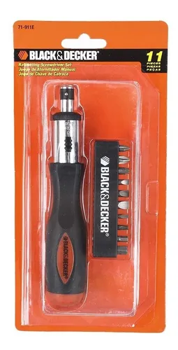 Kit De Puntas Atornillador 11 Piezas Black + Decker 71-911e