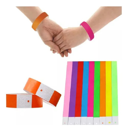 Pulseiras Identificação Para Balada Festas Eventos 500 Unid