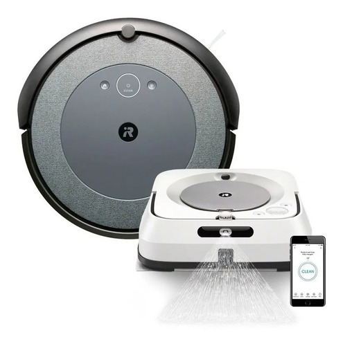 Aspiradora I Robot Roomba I3 Plus + Braava Jet M6 - Combo
