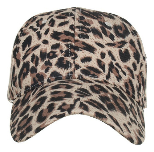 Gorra De Béisbol Clásica De Algodón Con Forma De Leopardo, G