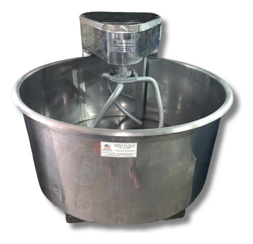 Amasadora Revolvedora 120kg Acero Inoxidable | Gumaje
