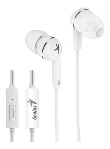 Auriculares Con Microfono Genius In Ear Manos Libres Celular