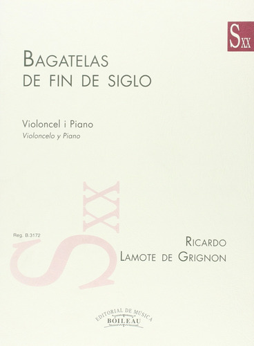 Bagatelas De Fin De Siglo  -  Lamote De Grignon, Ricard