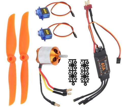 Motor Sin Escobillas Rc, Motor Sin Escobillas 2300kv 40a Esc