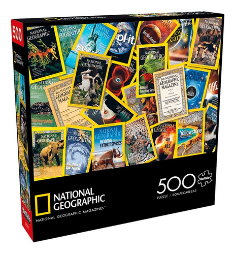 Rompecabezas Revistas National Geographic Buffalo 500 Piezas