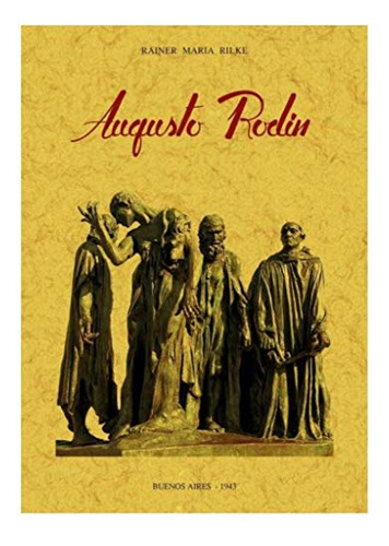 Libro Augusto Rodin  De Rilke Rainer Maria