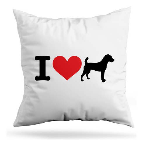 Cojin Deco I Love My Jack Russell (d0997 Boleto.store)