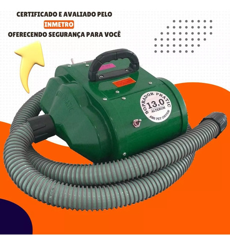 Soprador Pet 2.800 Watts 2 Motores - C/ Mangueira 2 Metros