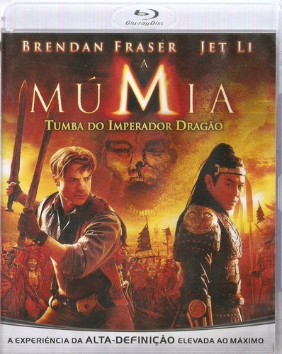  A Múmia Tumba Do Imperador Dragão- Blu Ray -original, Novo