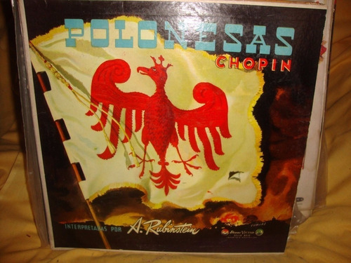 Vinilo Arthur Rubinstein Chopin Polonesas Cl1