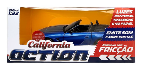 Miniatura Bmw Z4 M40i - Emite Som E Luz - California Action
