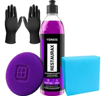 Comprar Restaurax Restaurador De Plásticos Aplicador Vonixx Luvas