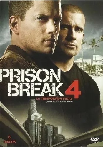 Prison Break Cuarta Temporada 4 Cuatro Dvd