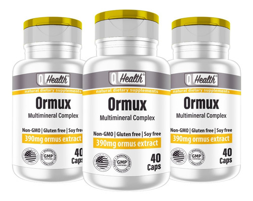 Ormux 40 Caps X 3 Unds - Unidad a $2205