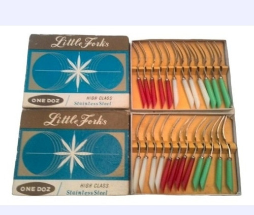 Tenedores Miniaturas Vintage Little Forks Miden 10 Cms