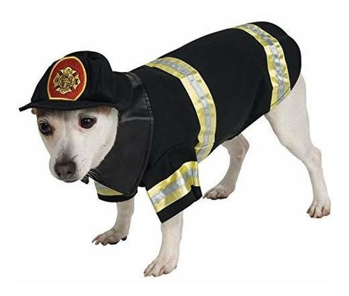 Rubie Bomberos De Vestuario Para Mascotas, X-large.