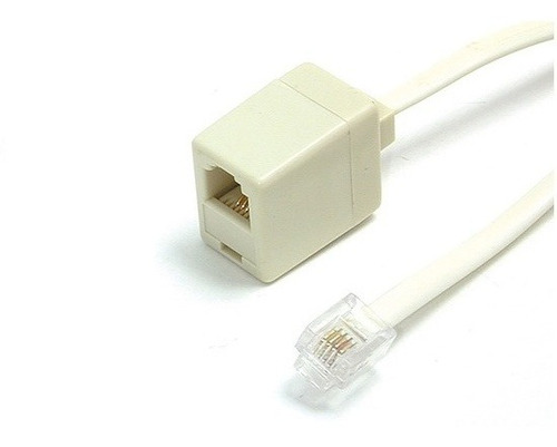 Cable Alargue Telefonico - 4.5 M