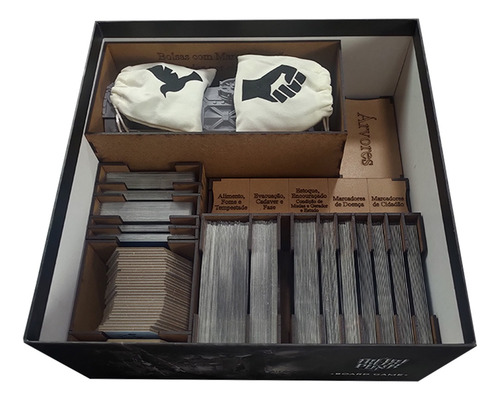 Organizador (insert Mdf) Para Frostpunk: The Board Game