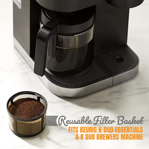 Cesta De Filtro Reutilizable Para Keurig K-duo Essentials 8-
