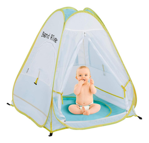 Carpa De Playa Plegable Para Bebés Bend River, Protección So