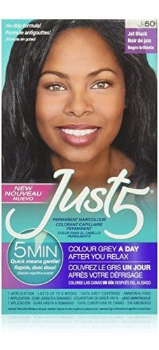 Just 5 Color Jet Black J-50 (3 Pack)