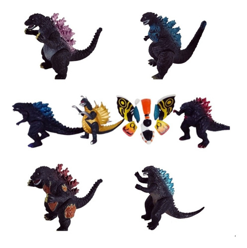 Godzilla Colección 8 Piezas 