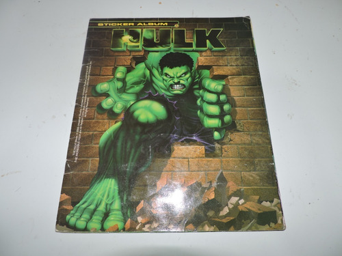 Album De Figuritas Hulk 2003 Panini, Completo, Mira!!!!!!