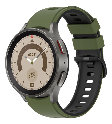 Malla Deportiva Para Samsung Galaxy Watch 6/5pro/4 Verde M&n