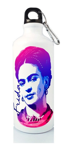 Botella De Aluminio 600ml - Frida Tornasol